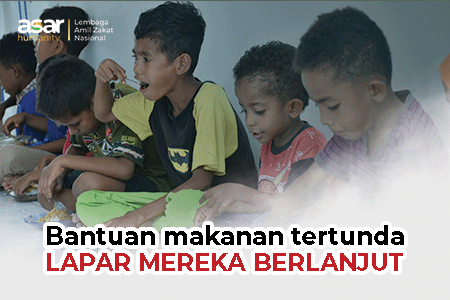 Sajikan Makanan Bergizi dengan Zakat, Redakan Lapar Anak-Anak Pra-Sejahtera