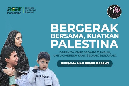 Bergerak Bersama, Kuatkan Palestina