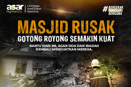 Bangun Kembali Masjid bagi Penyintas Bencana Sumatera
