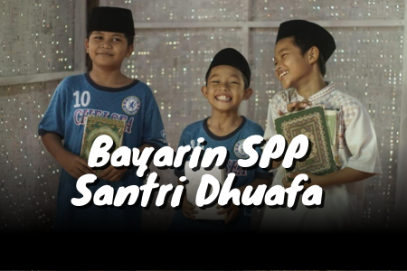 Biaya Pendidikan Santri Yatim Dhuafa